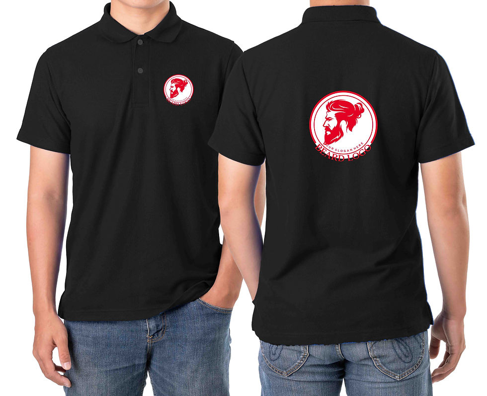 Dry fit Polo T Shirts with your logo Print for Buy Beauty Salon T Shirts