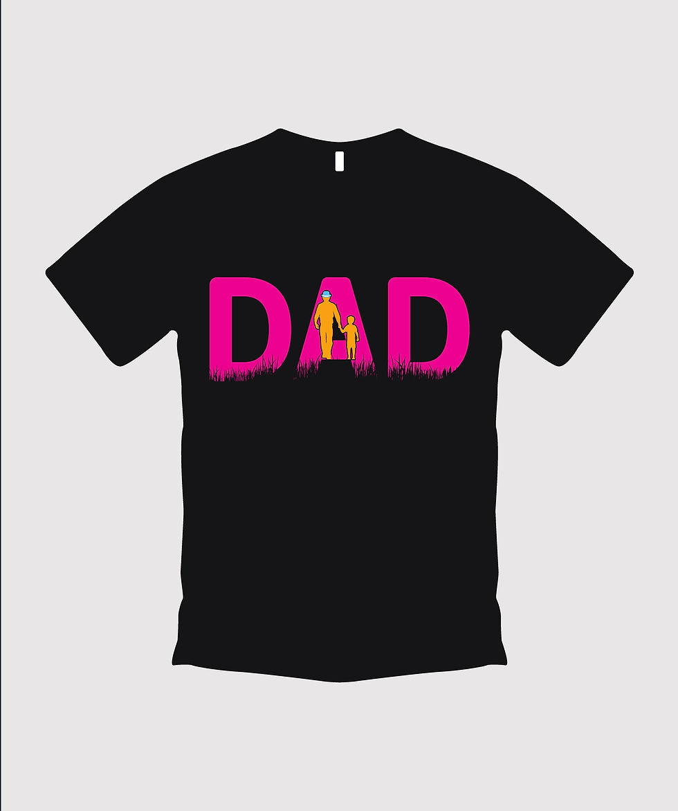 dad typography printed t shirts