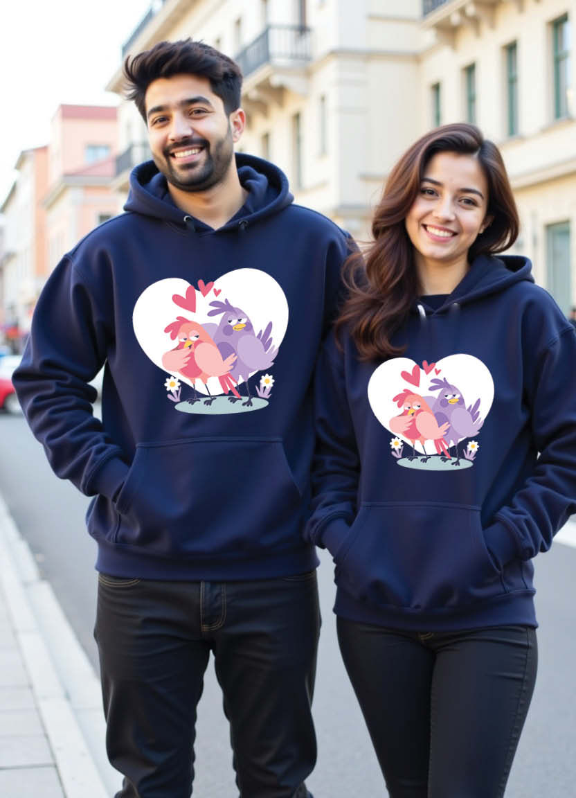 Thumbnail: I Found Love When I Found You” – Hoodie for Couples Who Complete Each Other