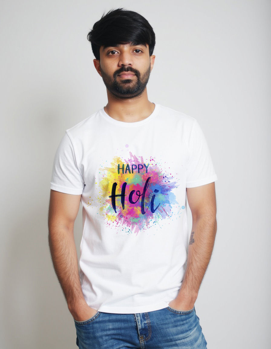 Pushkar Holi Madness – Limited Edition Printed T-Shirts for a Stylish Look