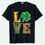 Thumbnail: love typography printed t shirts