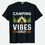 Thumbnail: camping vibes only     graphic printed t shirt.