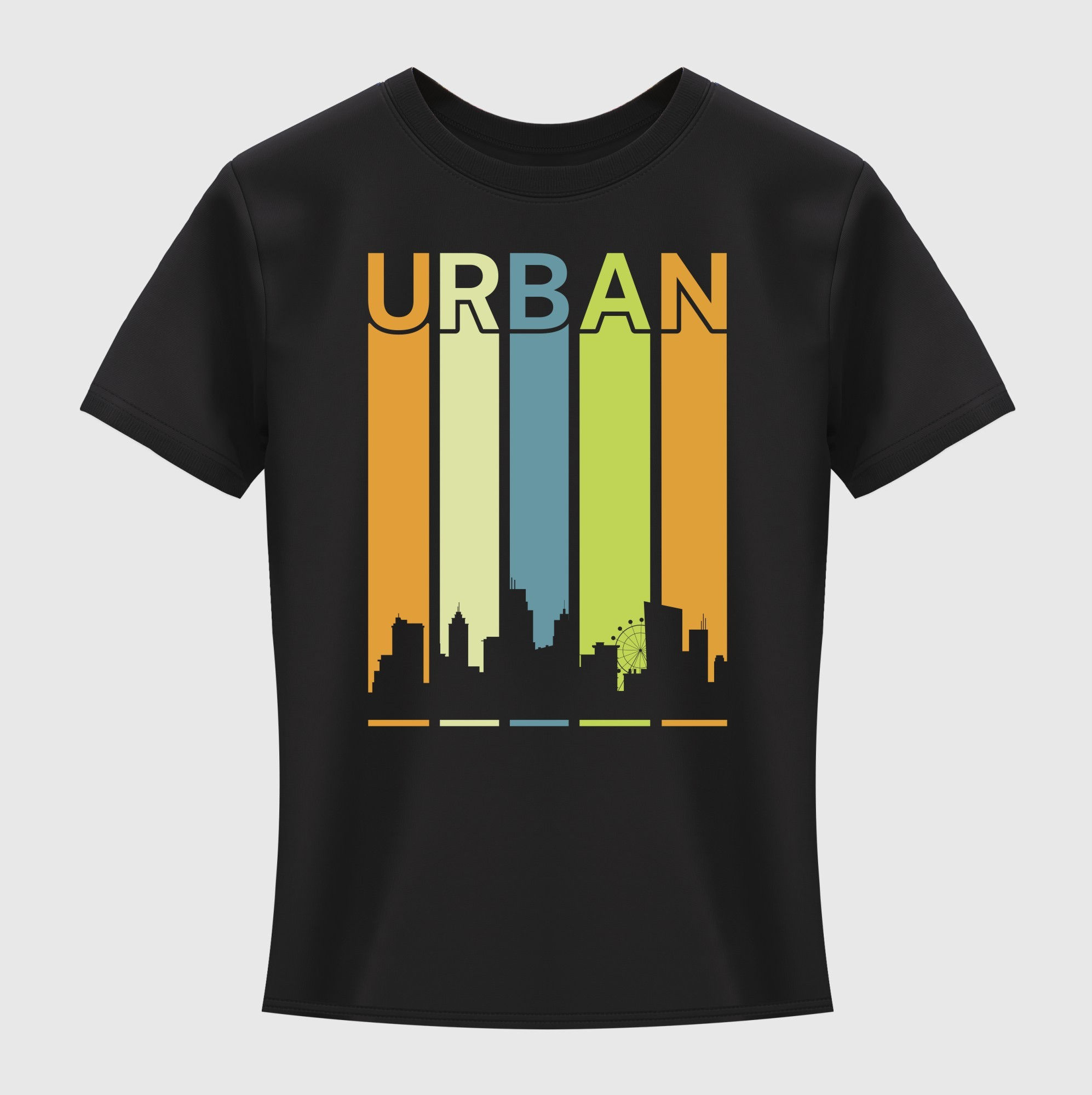 urban typography printed t shirts