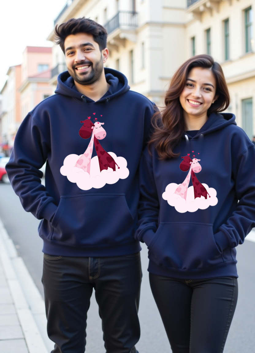 Cuddles in Cuttack – Odisha Couple Hoodie Set for Cute & Romantic Desi Jodis