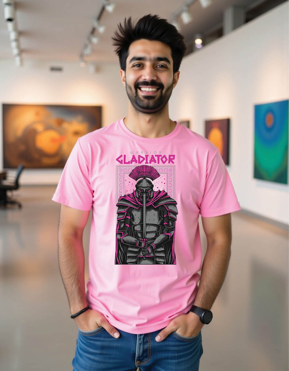 Thumbnail: Phantom Wave Regular Streetwear Shirt with Ghostly Tide Art