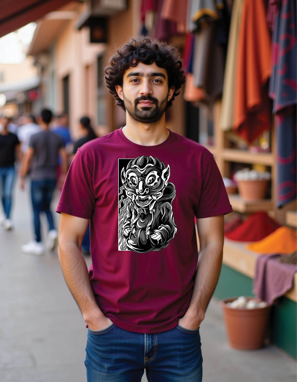 Thumbnail: Asphalt Wave Classic Tee with Urban Tide Graphic Design Ink