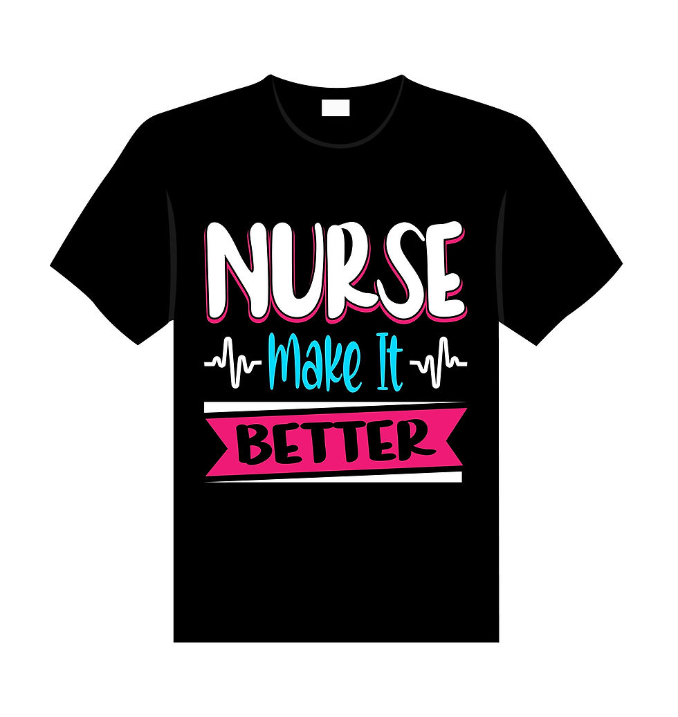 Thumbnail: nursing is my dna typography printed t shirts