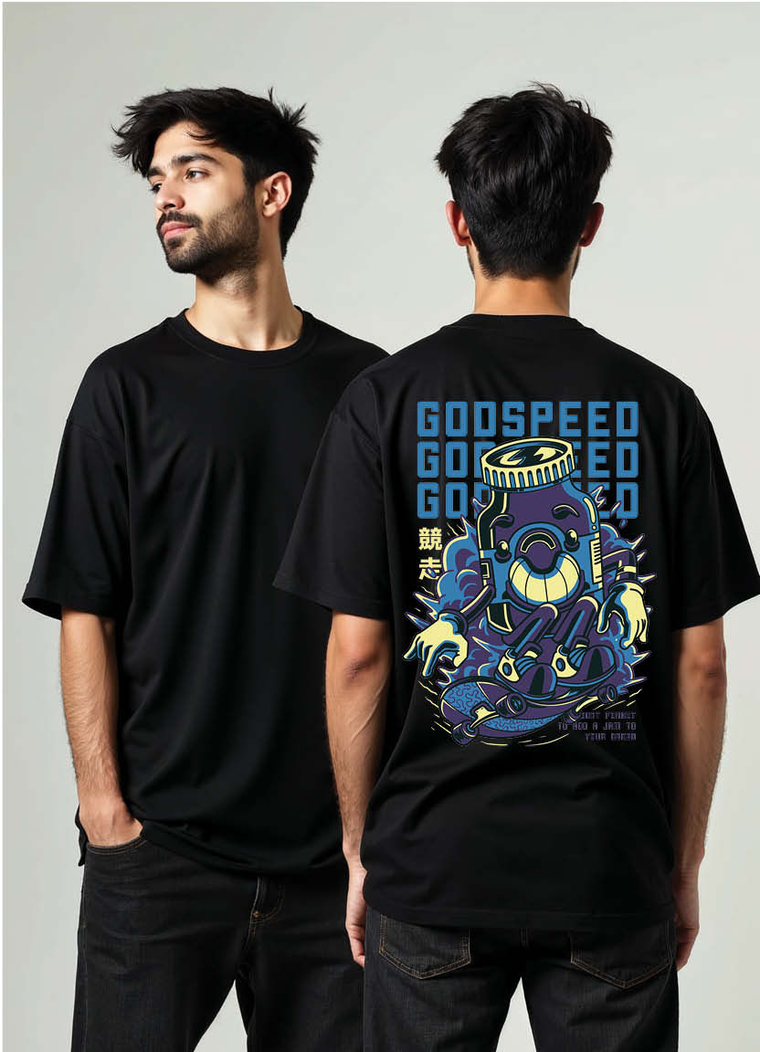 Animal Instinct Oversized T-Shirt with Wild Animal Print for Urban Style