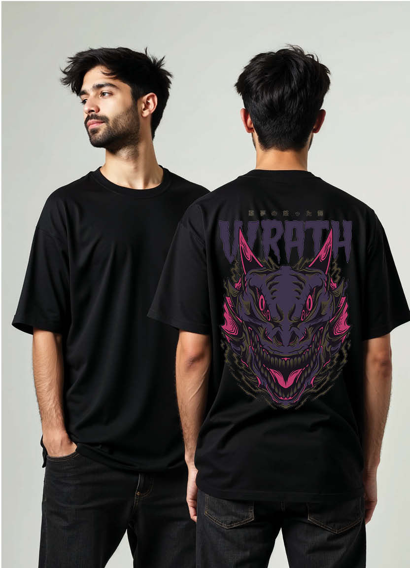 Ride the Streets Oversized T-Shirt with Bold Skater Culture Graphic Print