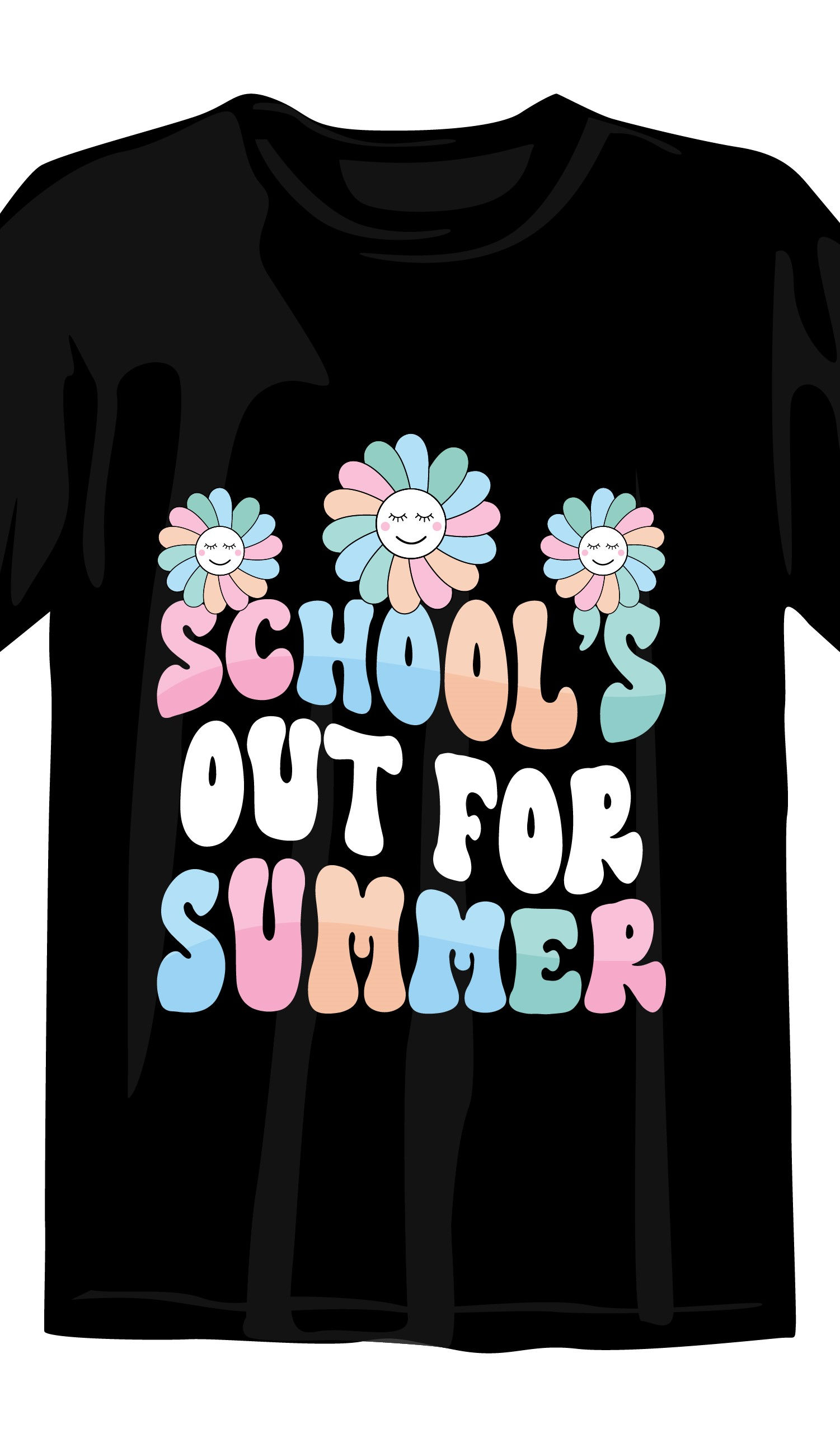 school out for summer typography printed t shirts summer printed t shirts