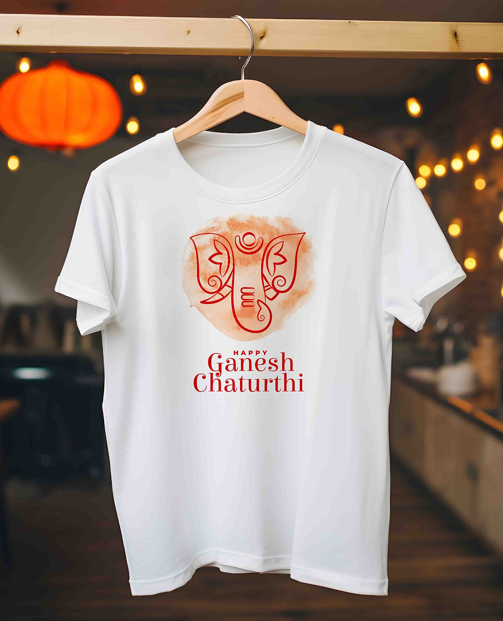 Gwalior Ganesh Chaturthi T-Shirts: Historic City Celebrates