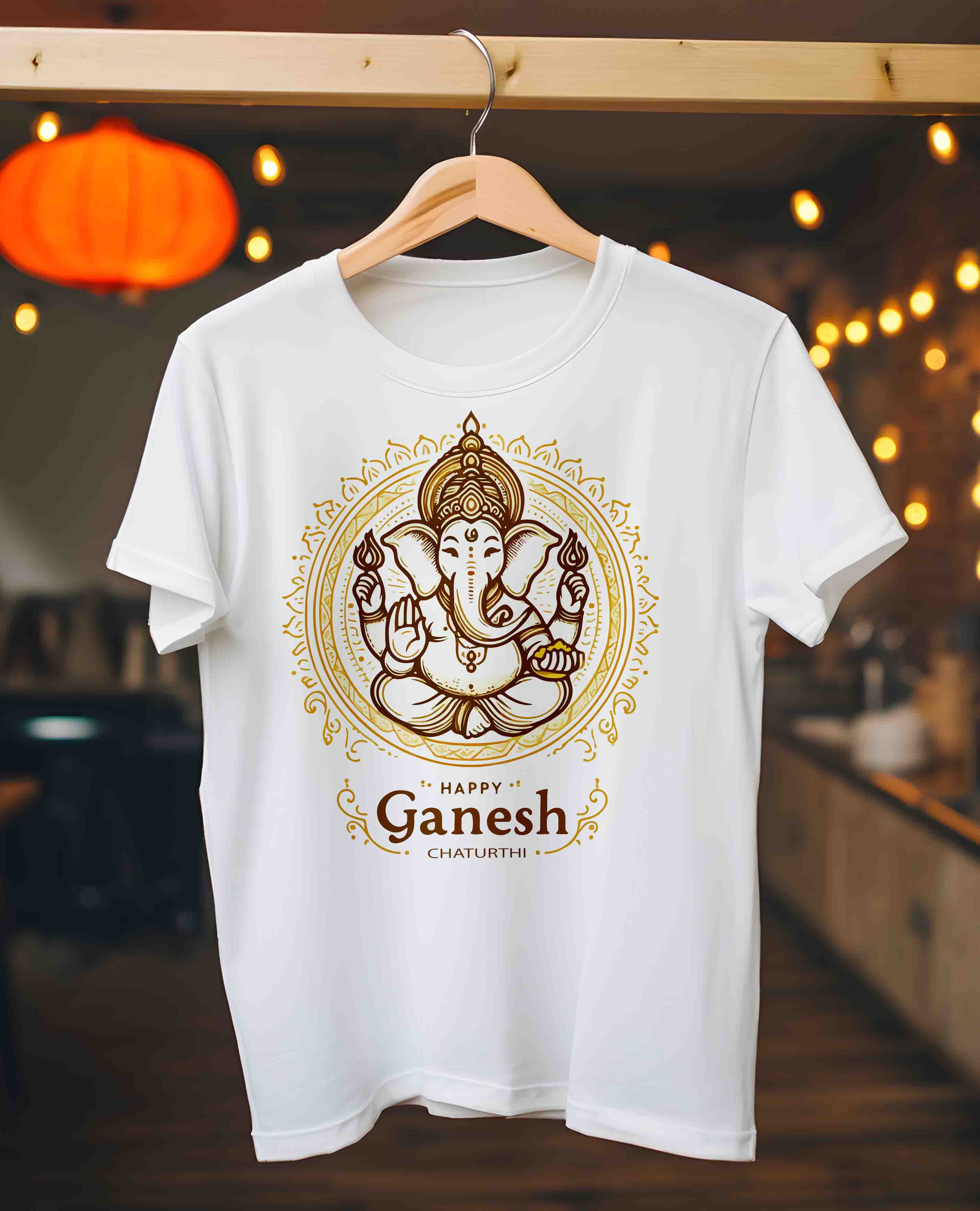 Korba Ganesh Chaturthi T-Shirts: Power Hub Celebrates