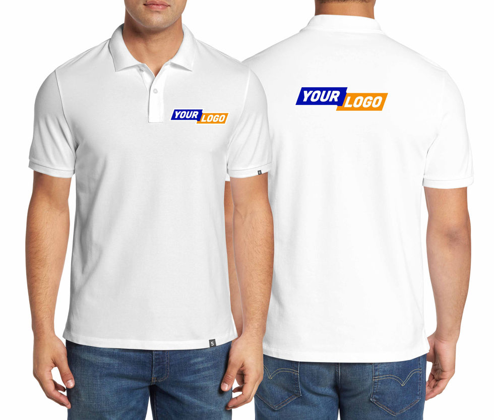 Mixed Cotton Polo T Shirts with your logo Print