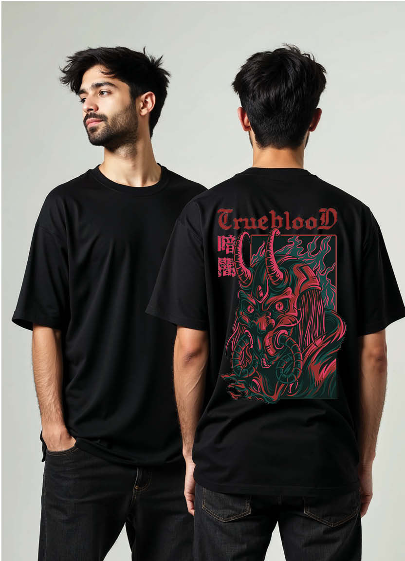 Street Style Legend Oversized T-Shirt with Iconic Urban Graphic Print