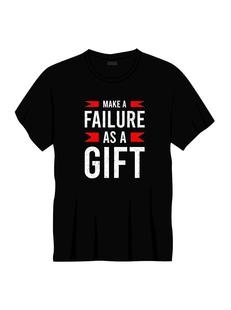 Thumbnail: build up your life typography printed t shirts