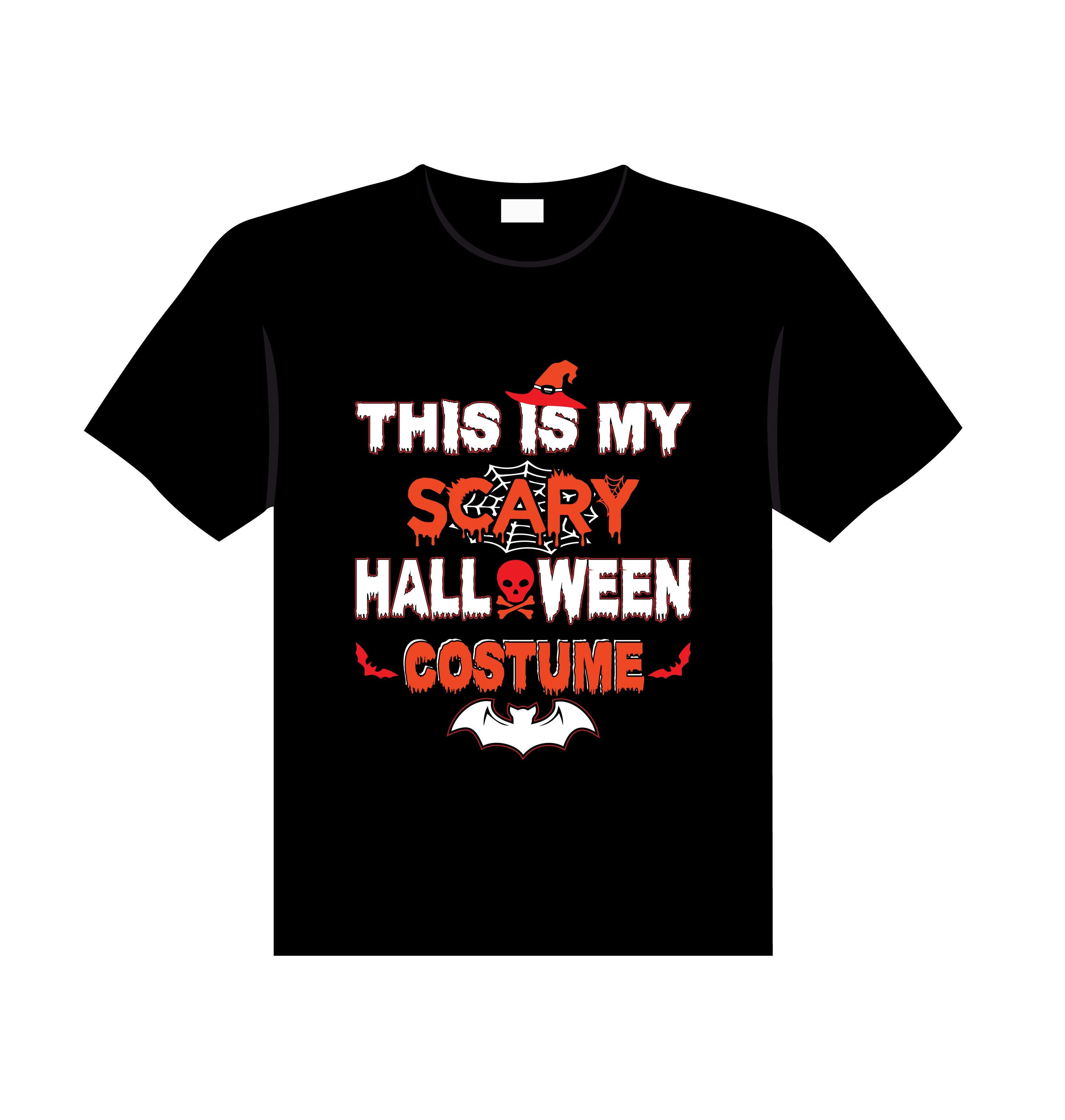 this is my scary halloween costume graphic t shirt scary halloween t shirt
