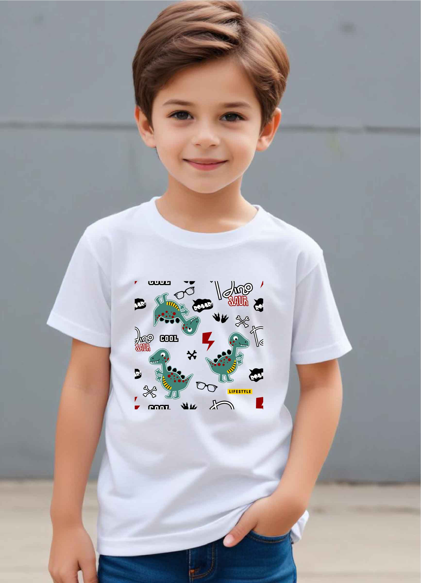 Bold Lines: Geometric shapes with fun captions.