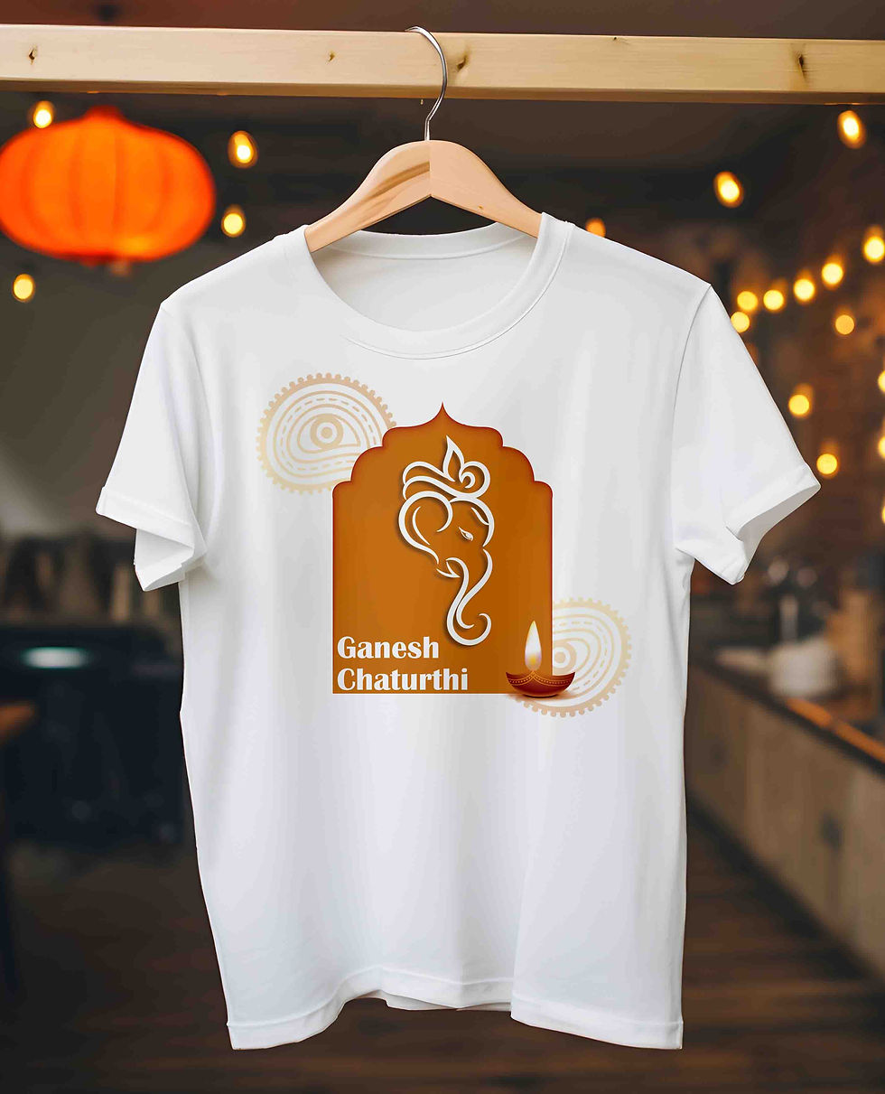 Thumbnail: Mysuru Family Ganesh Utsav T-Shirts: Royal Family Celebration in the City