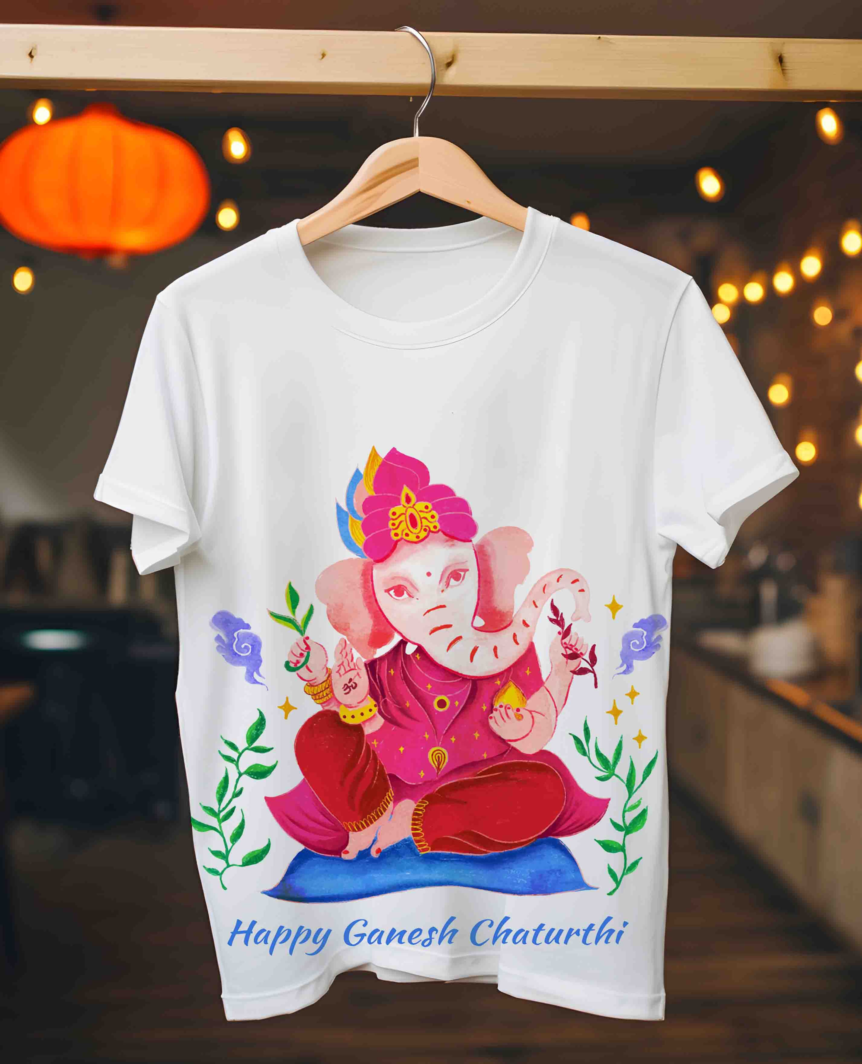 Panaji Full Graphic Ganesh Utsav T-Shirts: Capital of Goa’s Vibrant Festivity