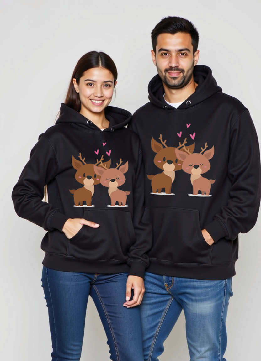 You and I – A Love Story Written by the Universe” Printed Hoodie Set