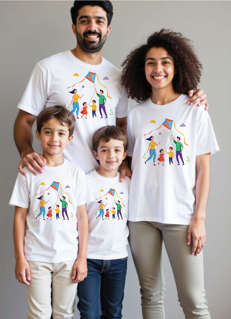 Bangalore Yelahanka New Town Family Matching T-Shirts – Urban Cool for All