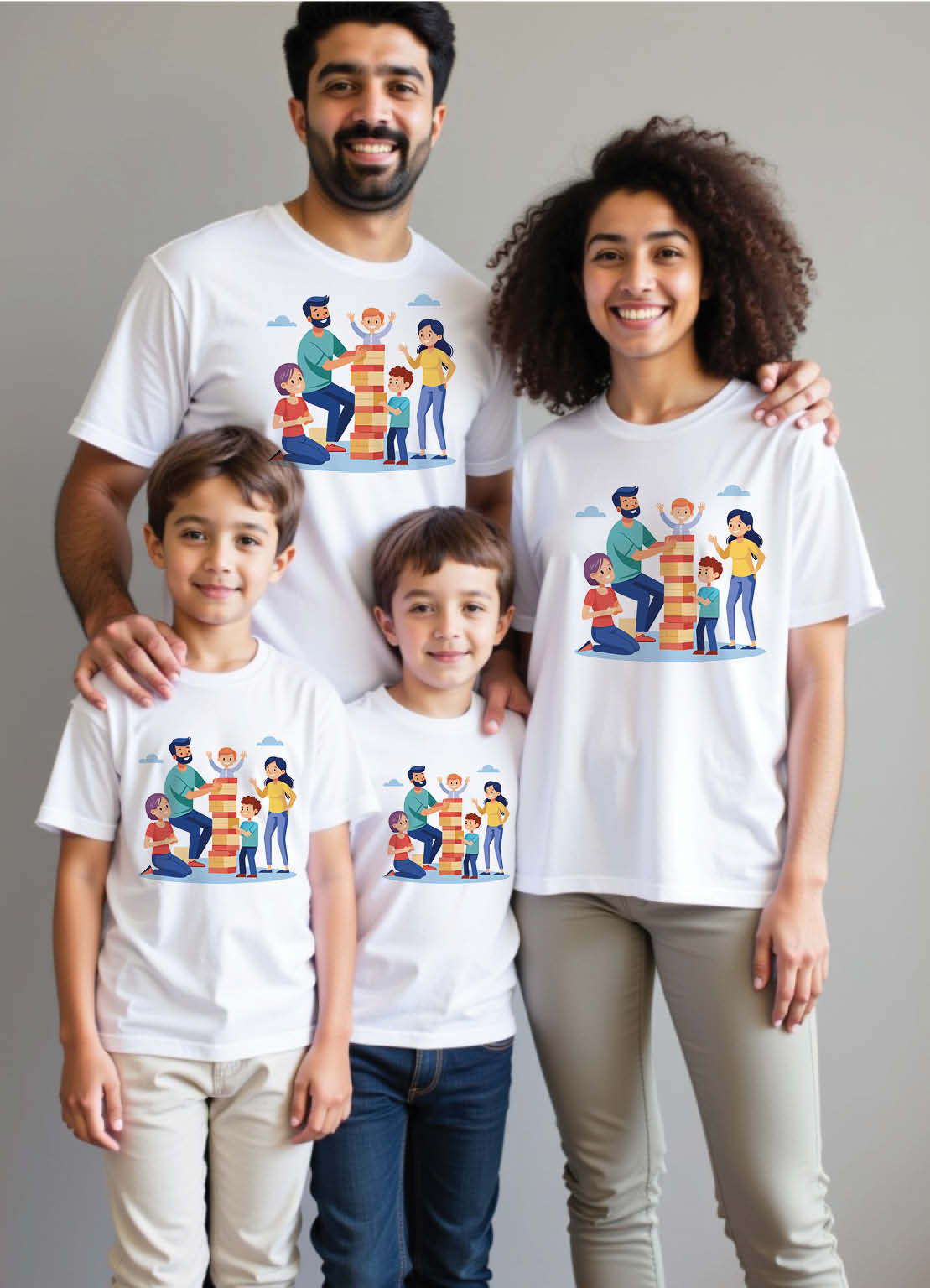 Matching Family T-Shirts – Celebrate Love & Unity Together