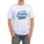 Polyester round neck T Shirts with your logo Print