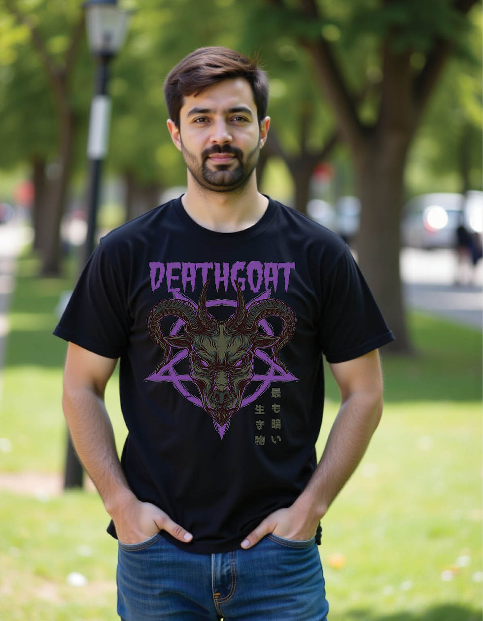 Thumbnail: Rebel Pulse Standard Fit Tee with Dynamic Beat Graphic Design