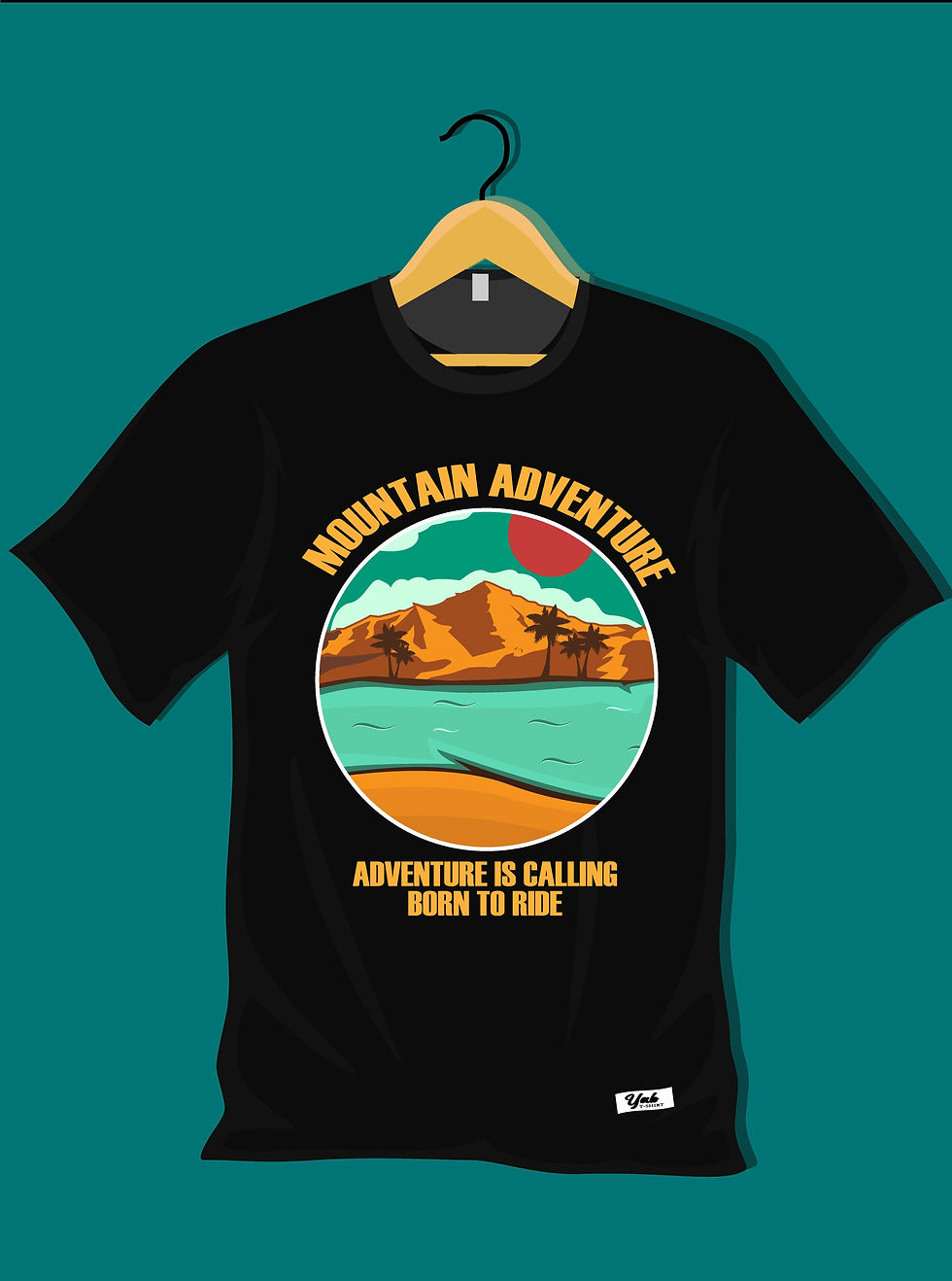 Thumbnail: mountain explore adventure graphic t shirt
