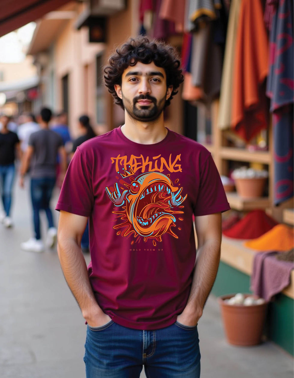 Thumbnail: Haze Strike Classic Streetwear Tee with Smoky Bolt Graphic