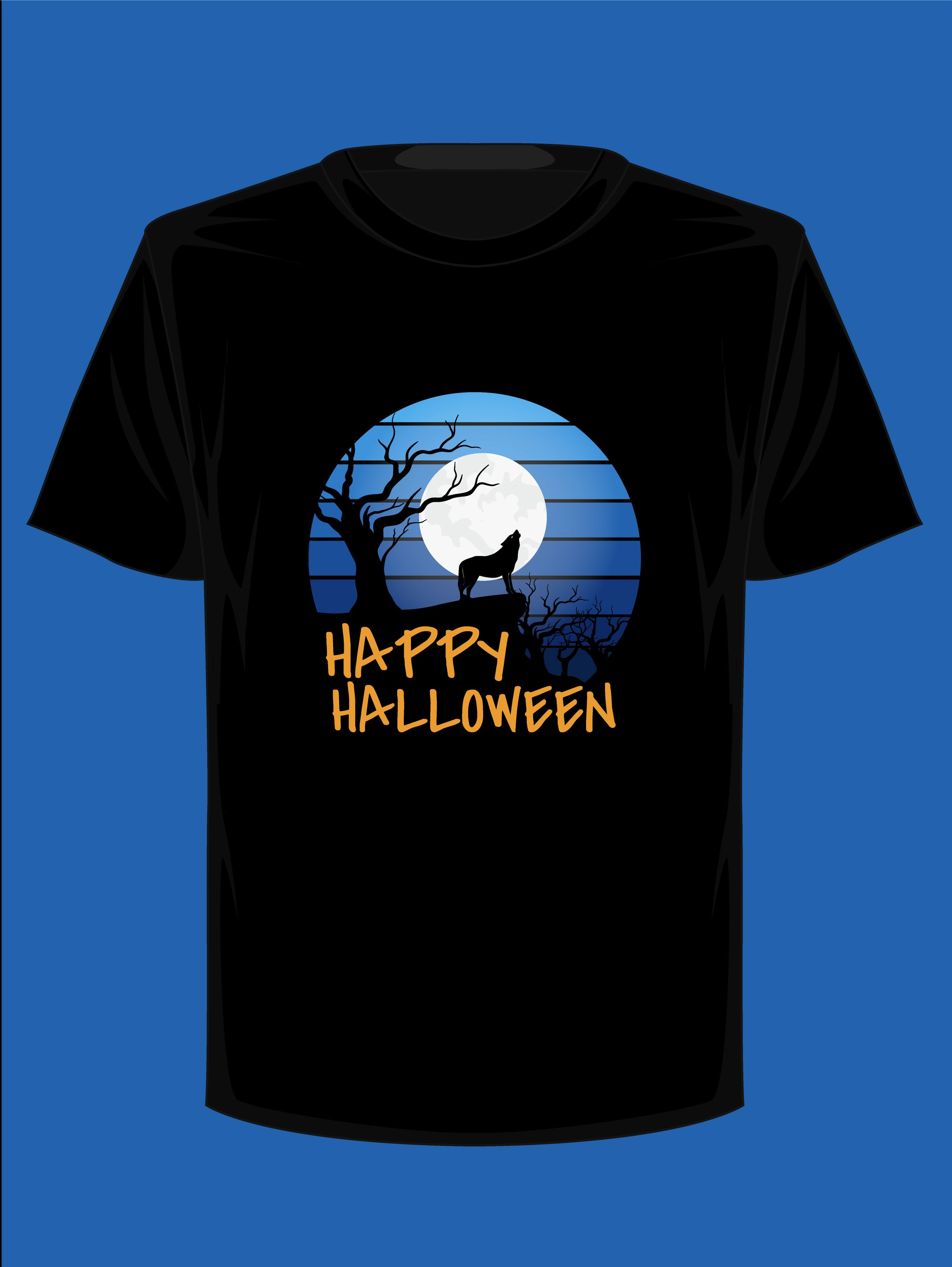 happy halloween graphic t shirt