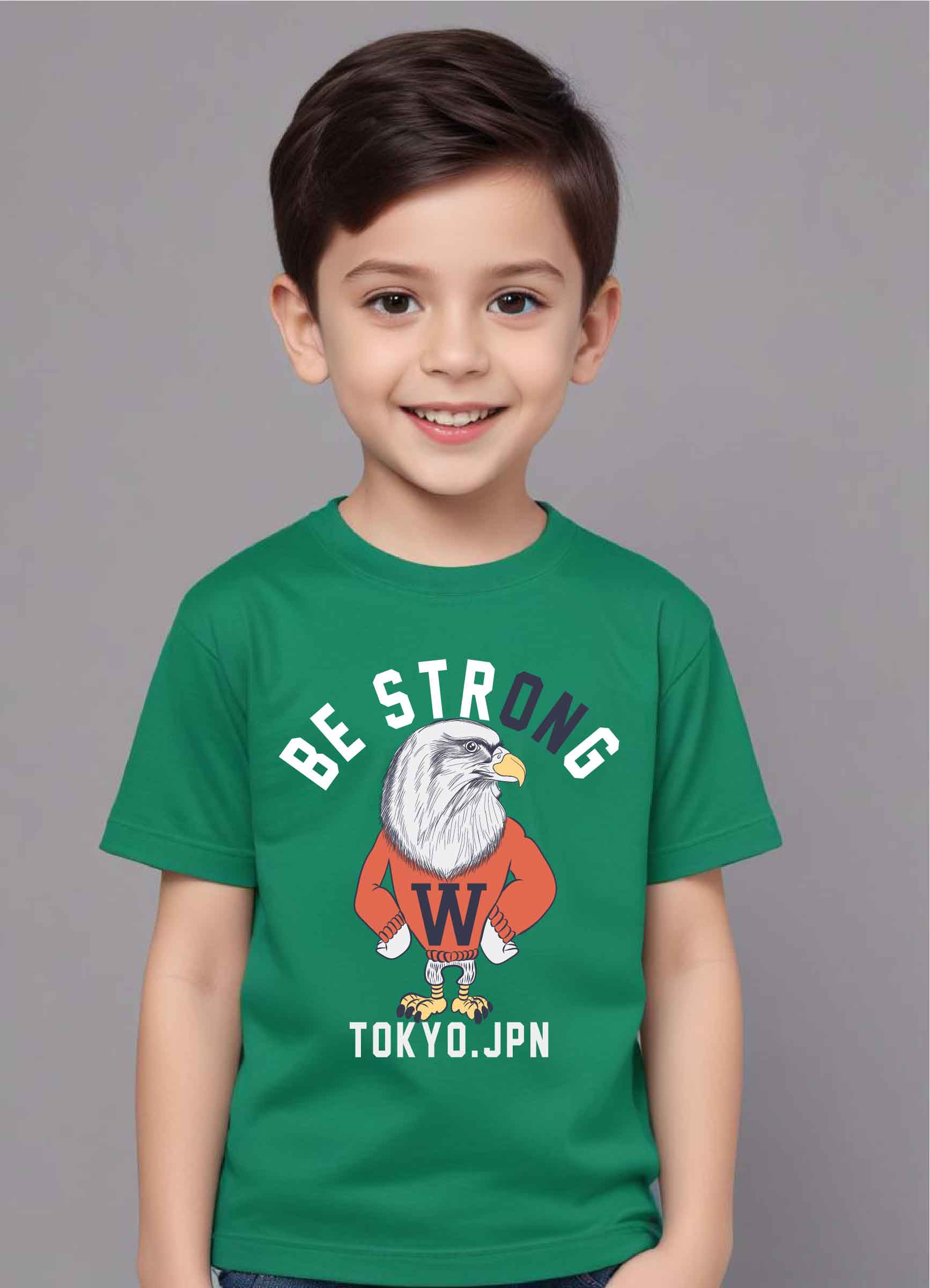 Guwahati Glimmers: Graphic Cotton T-Shirts for Kids