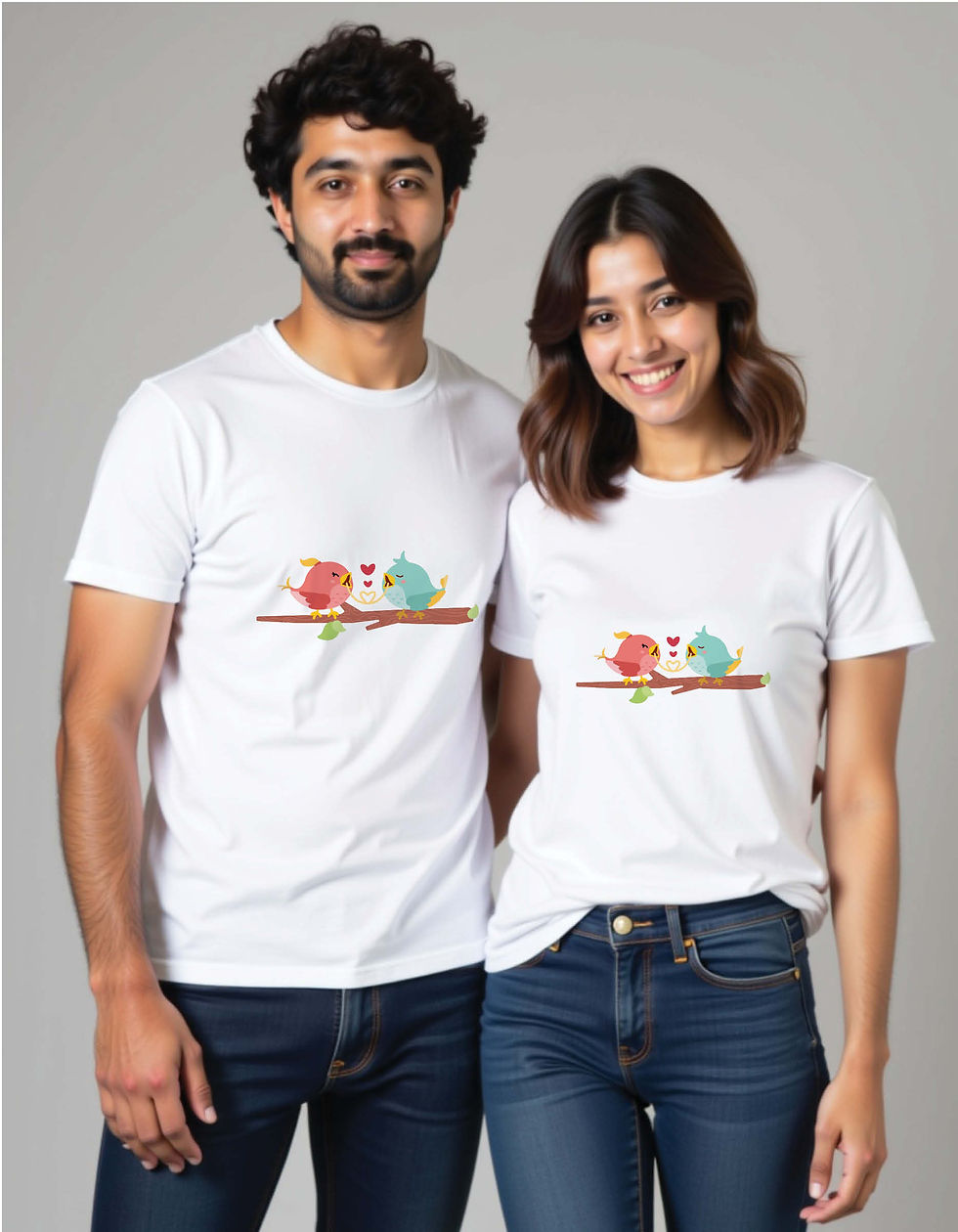 Charminar Couple Goals – Old City Love Vibes T-Shirts
