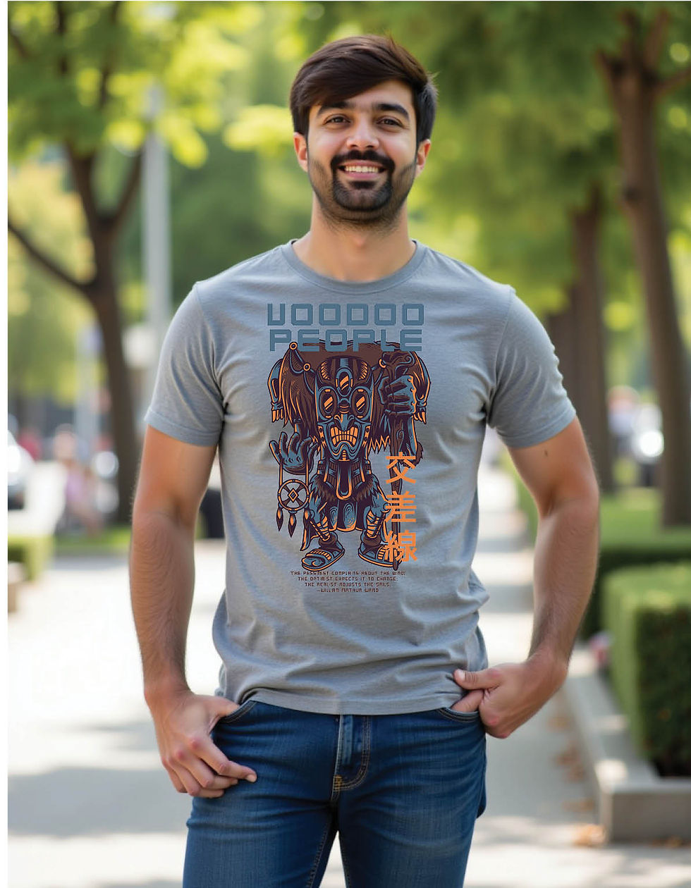 Thumbnail: Steel Dust Classic Tee with Industrial Dust Graphic in Ink