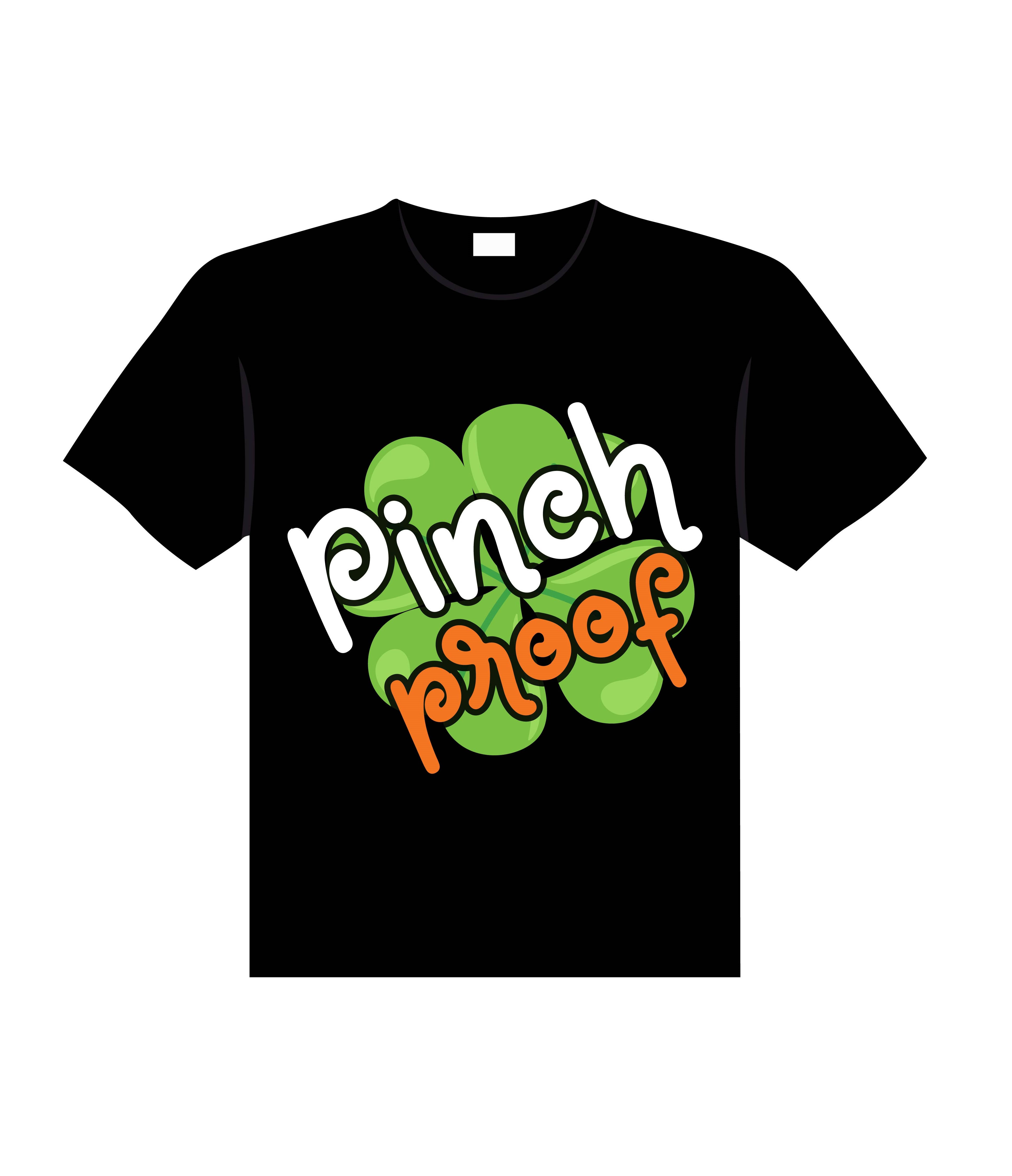 pinch proof typography printed t shirts