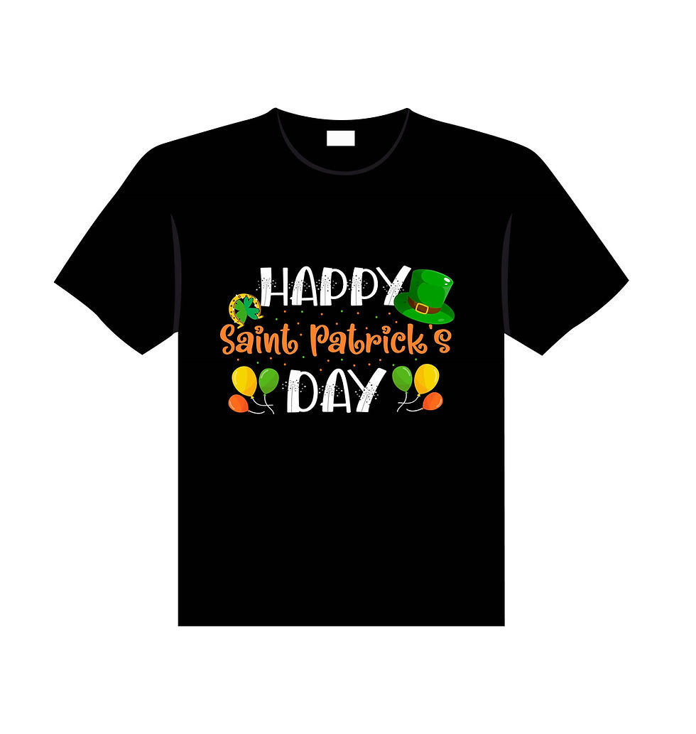 Thumbnail: st patrick s day typography colorful irish t shirt (18)
