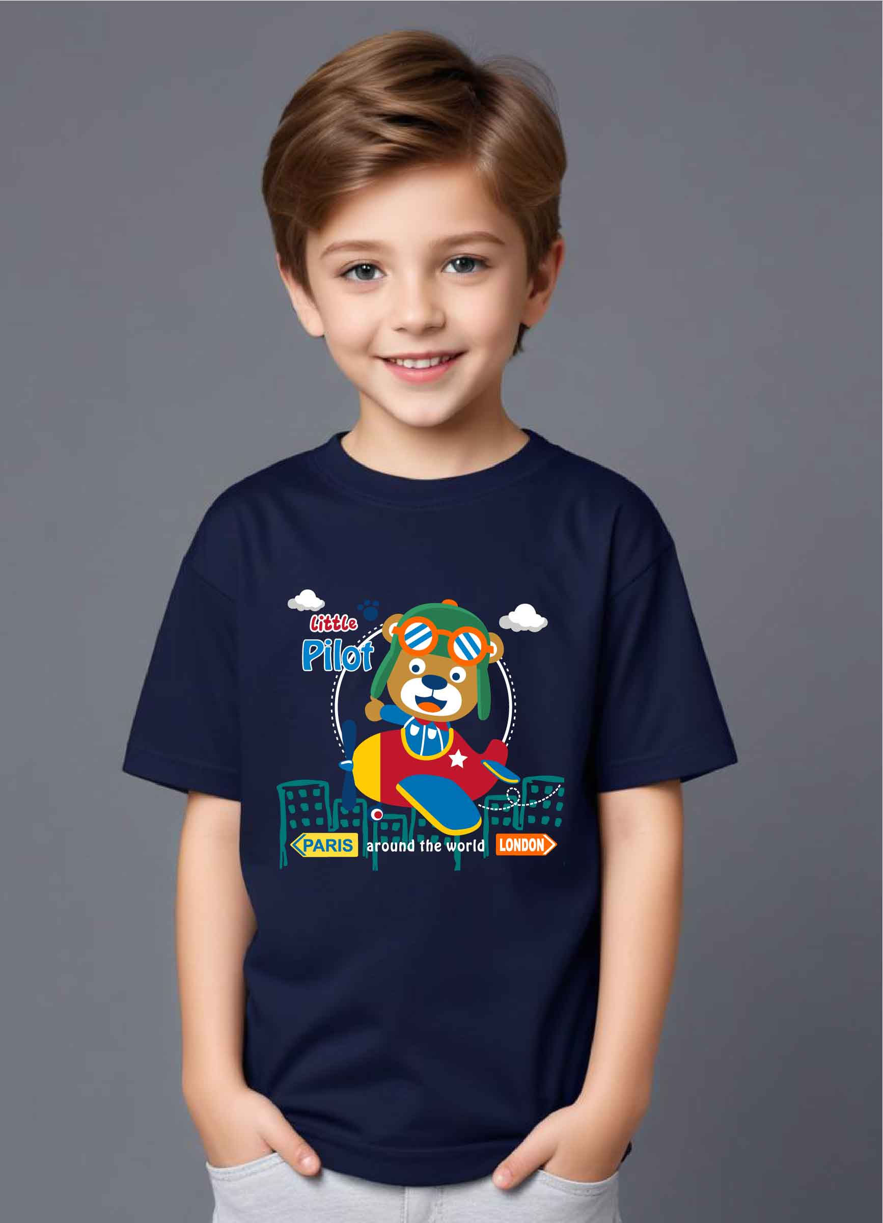 Clean Lines, Bold Looks: Kids� Graphic T-Shirts