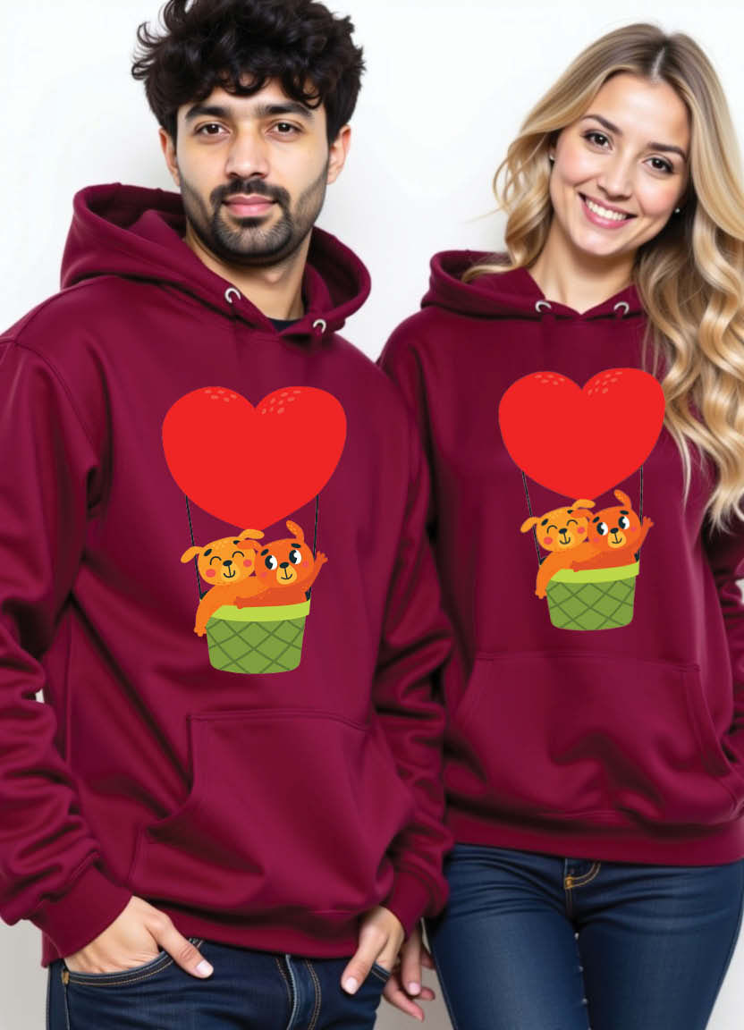Thumbnail: We’re Proof That Soulmates Exist” – Matching Hoodie for Spiritual Connections