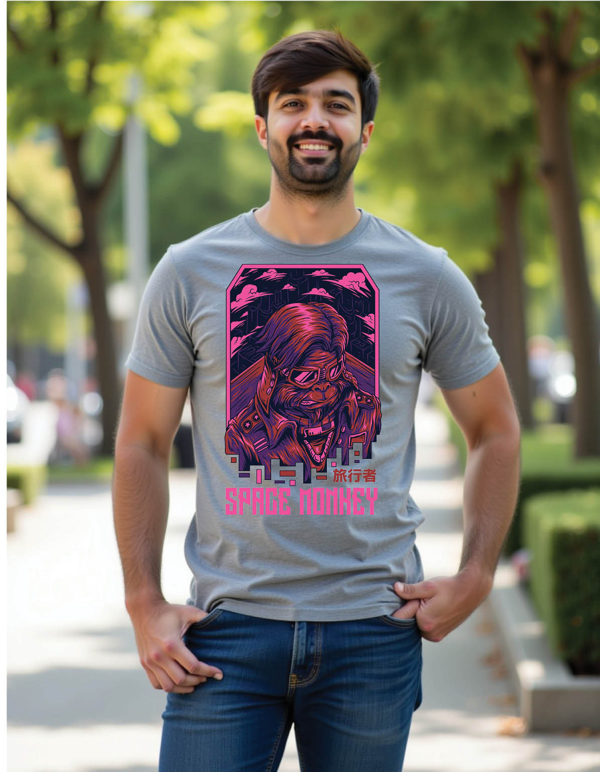Steel Pulse Standard Fit Tee with Metallic Beat Street Print