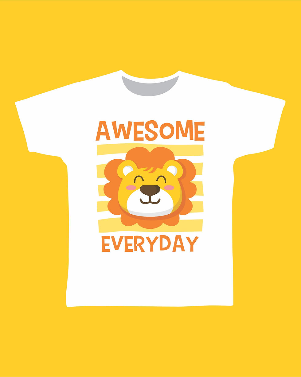 Thumbnail: Cute little bear typography kidst shirts /  Buy kids Graphic T-shirts Online