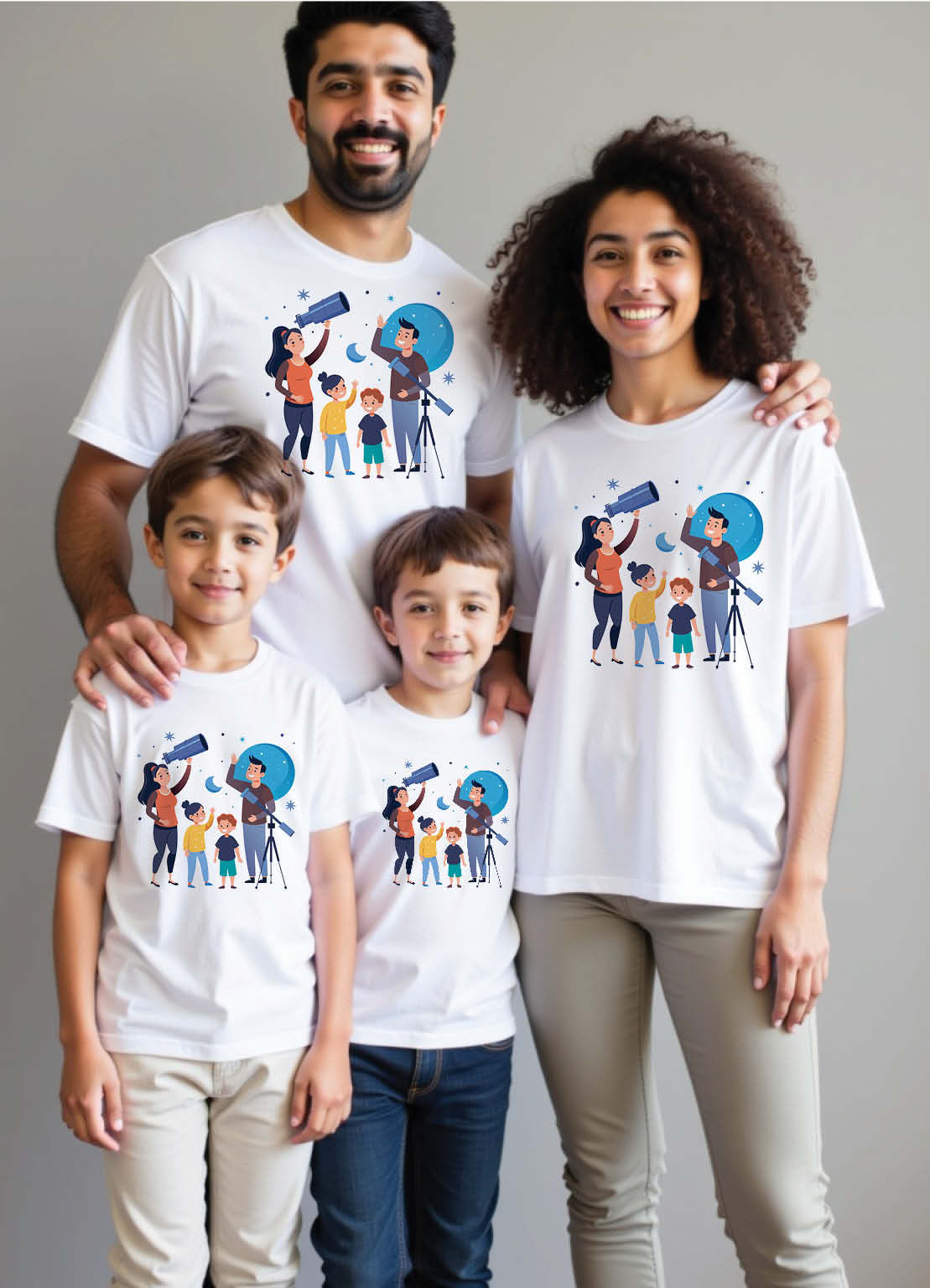 Mumbai Dahisar East Family Matching T-Shirts – Urban Prints for Parents & Kids