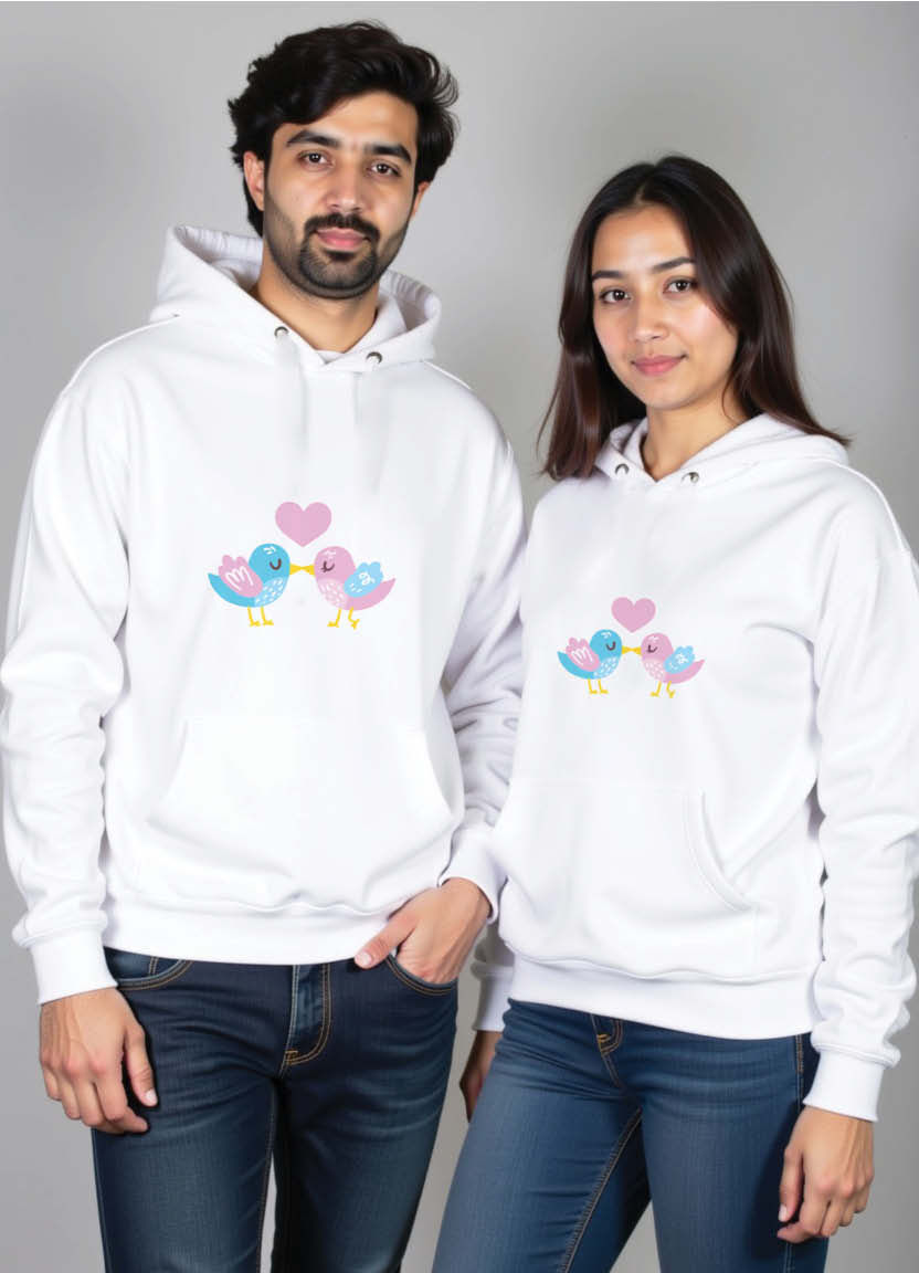 Surat Sweethearts Forever – Romantic Couple Hoodies for Diamond City Lovers