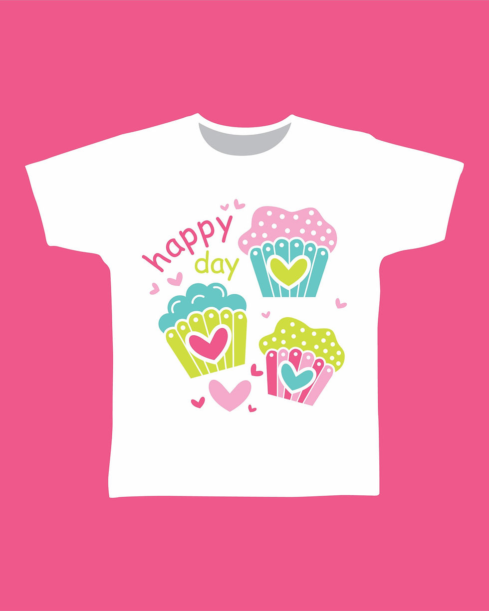 Thumbnail: Cute love cake t shirts, monster, king kids t shirts/Buy Graphic T-shirts Online