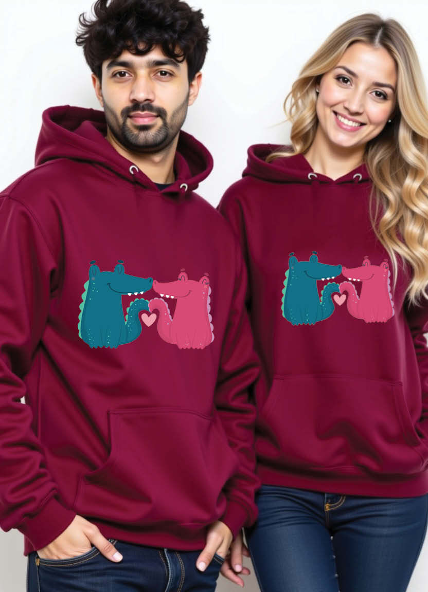 I Found the One My Soul Loves and I’m Never Letting Go” Printed Couple Hoodie