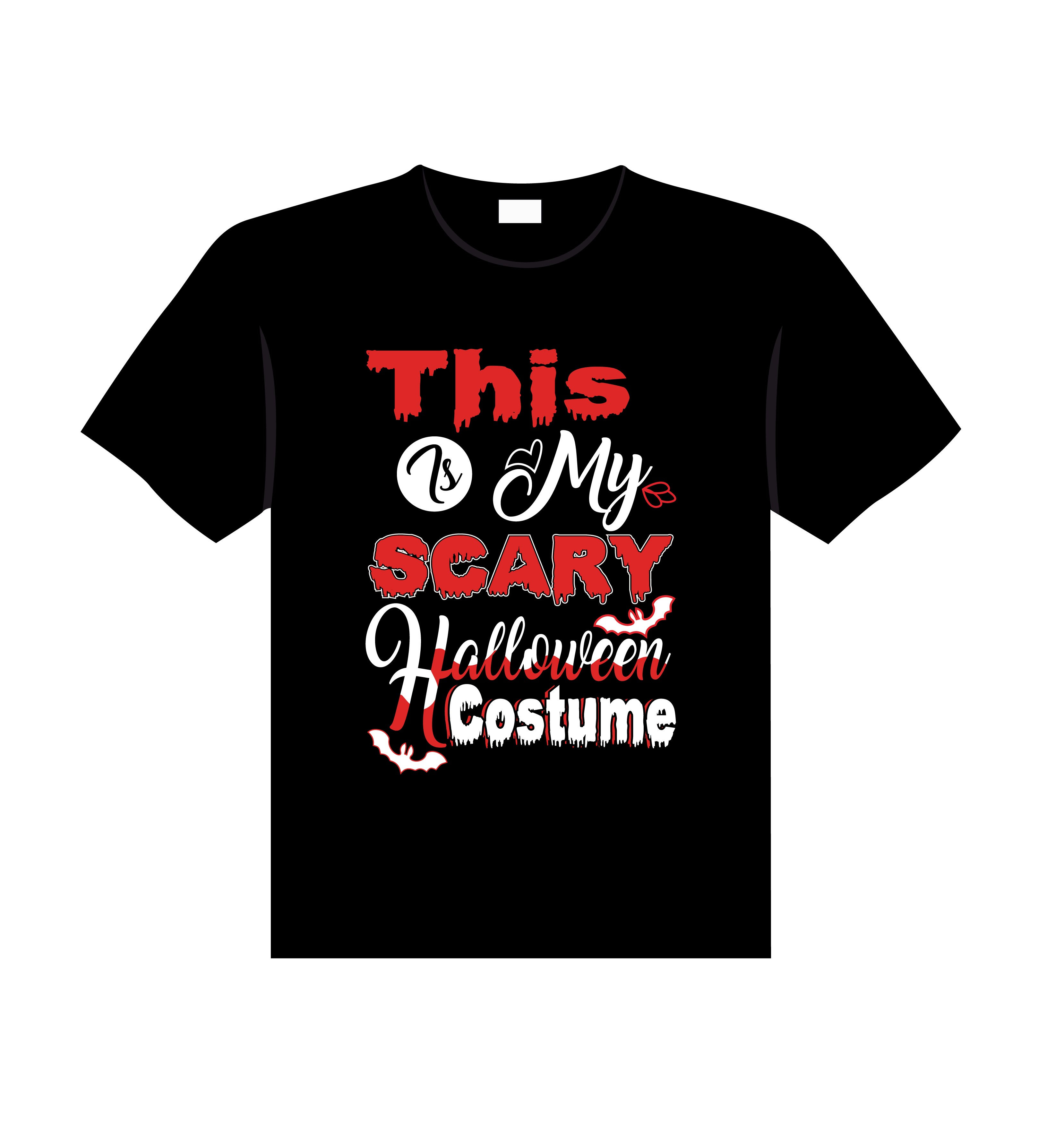 this is my scary halloween costume graphic t shirt halloween costume t shirt