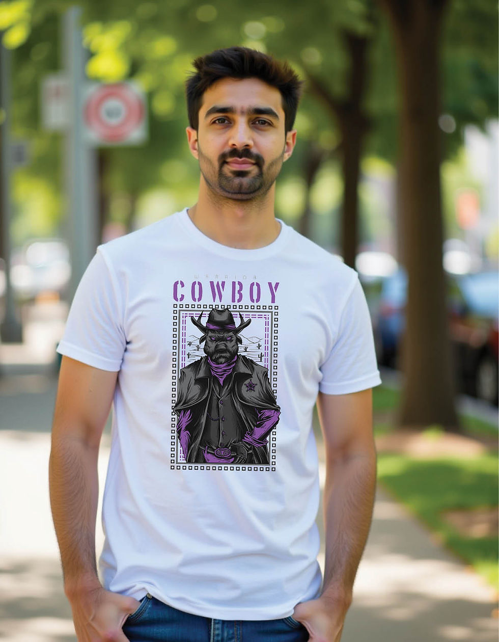 Thumbnail: Urban Flux Regular Streetwear Shirt with City Flow Print Art