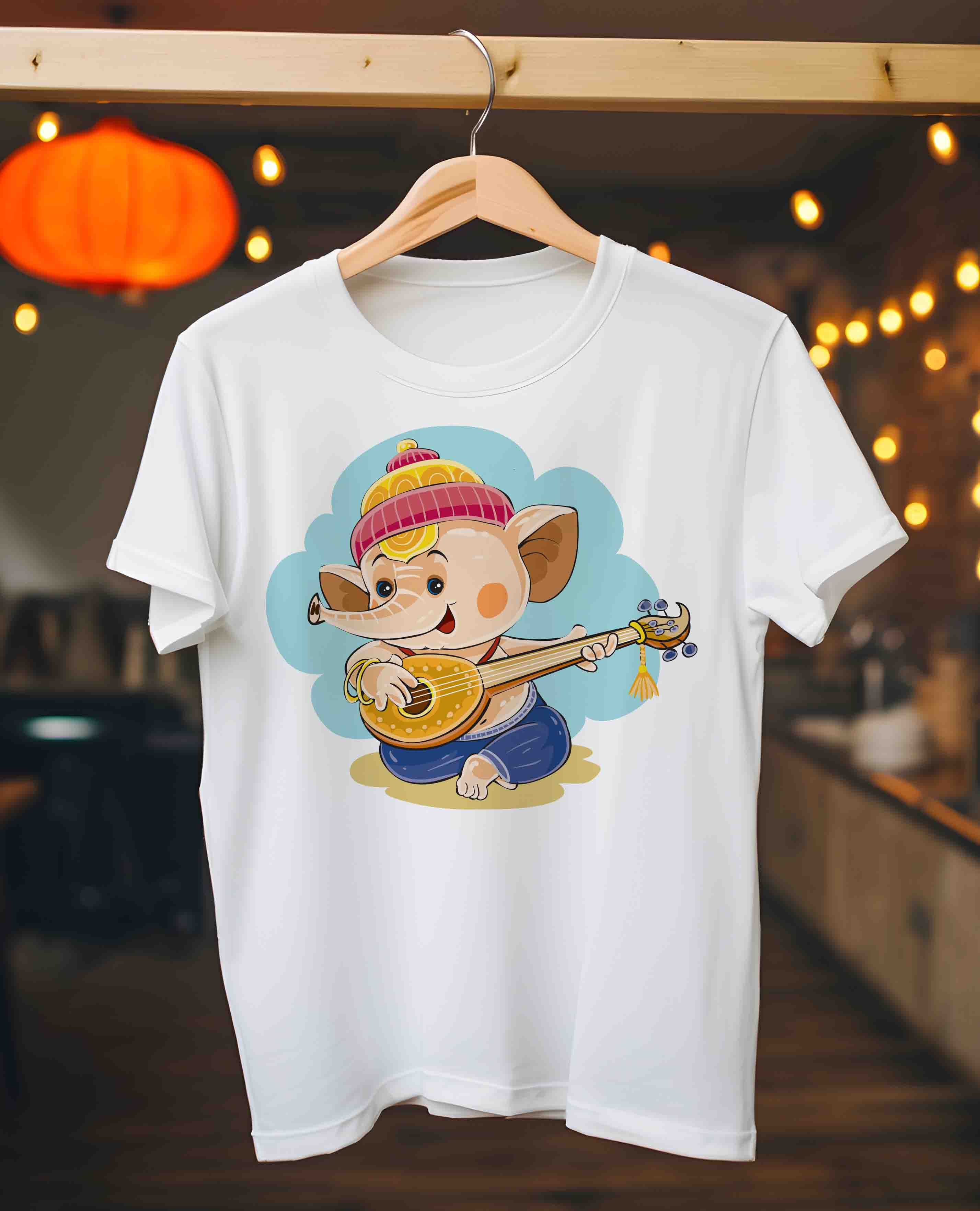 Bareilly Family Ganesh Utsav T-Shirts: Bamboo City Celebrates Family Joy
