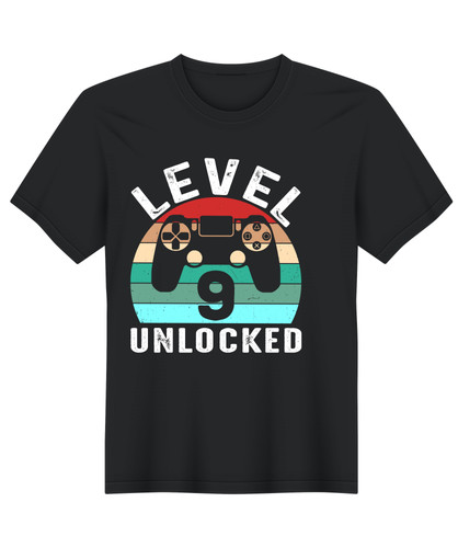 level 9 unlocked typography printed t shirts | 99tshirt.in