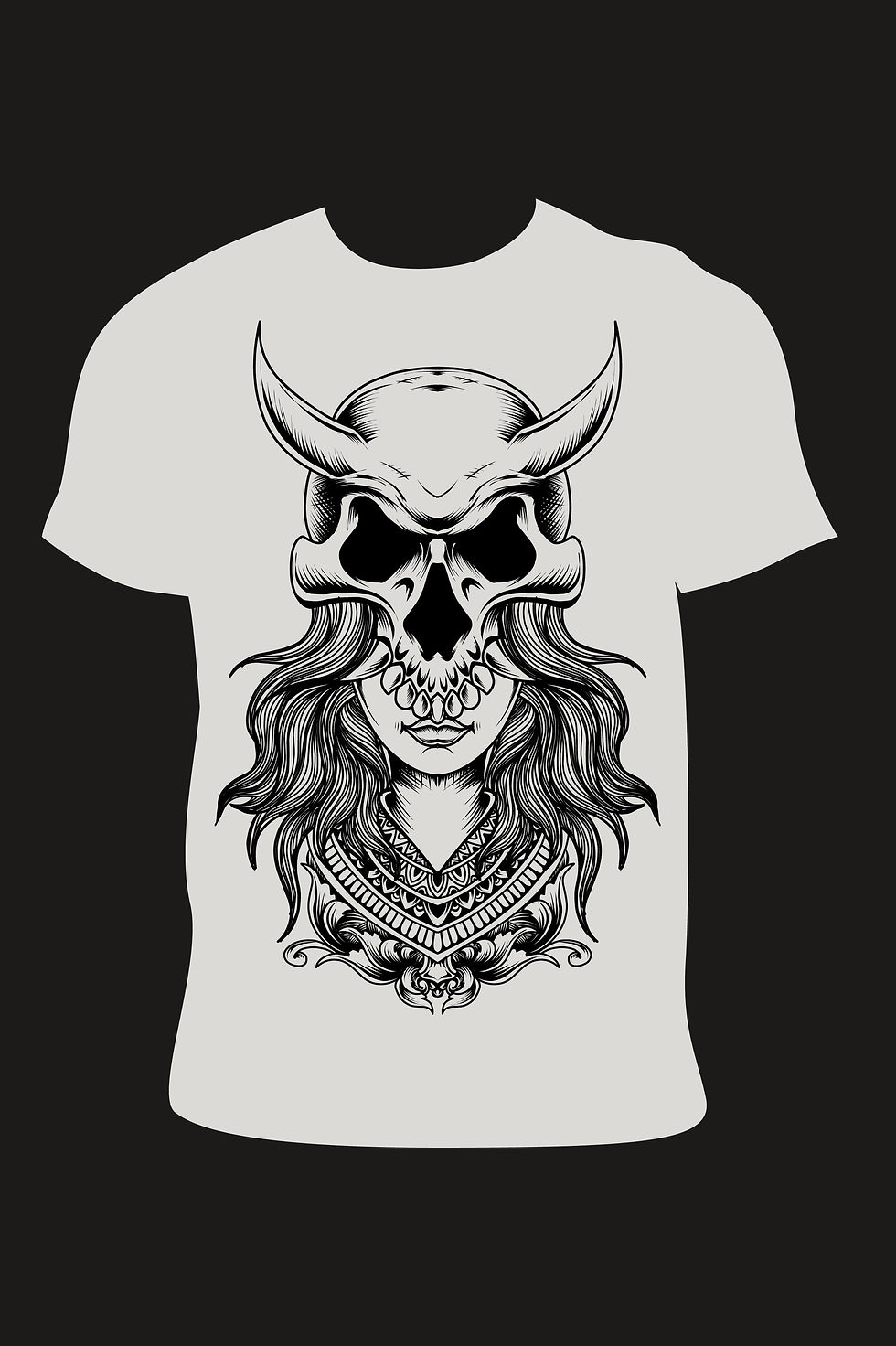 Thumbnail: never trust living unique trendy skull t shirt
