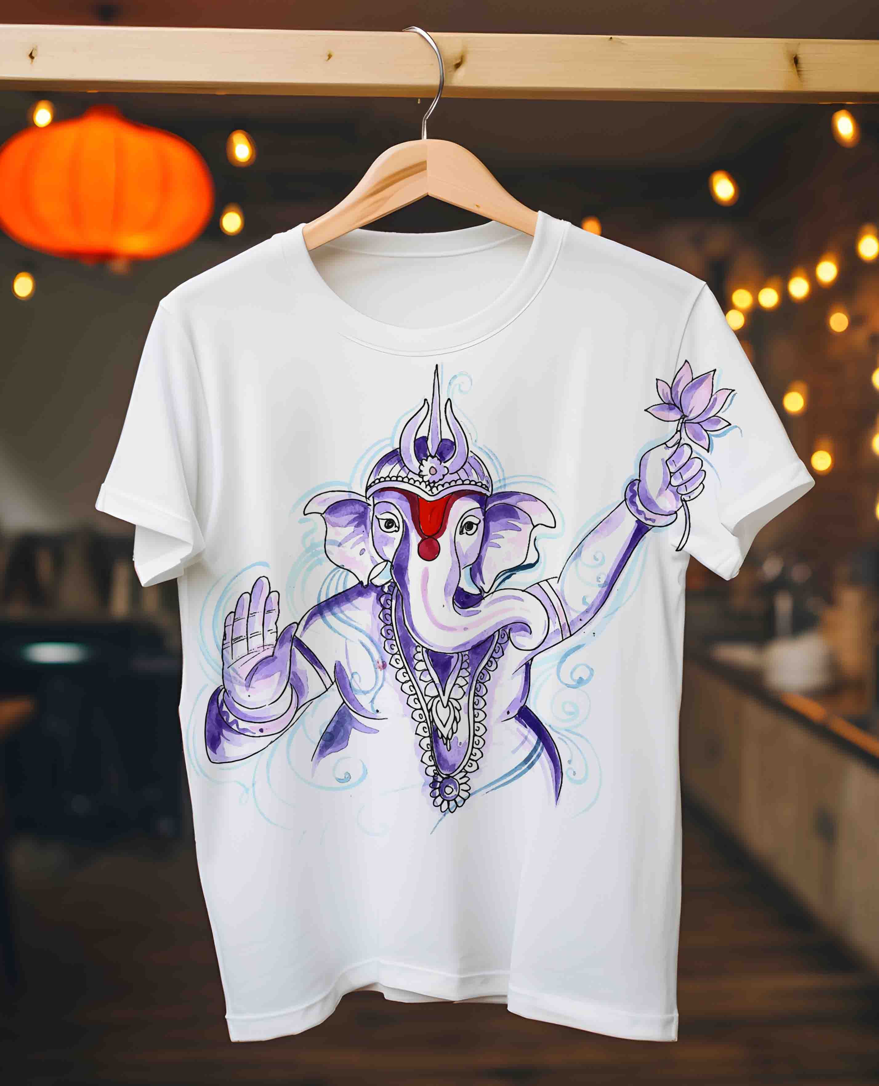Dhanbad Full Graphic Ganesh Chaturthi T-Shirts: Coal Capital in Bright Festive